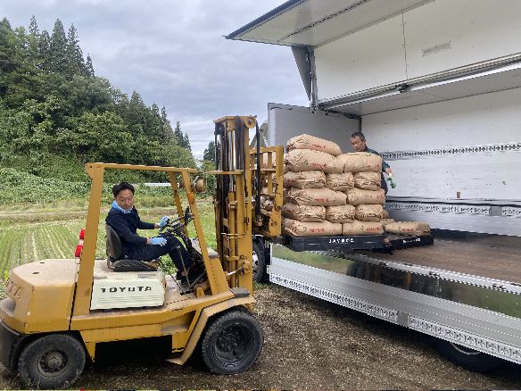 棚田米の出来栄え @ 初回の等級検査