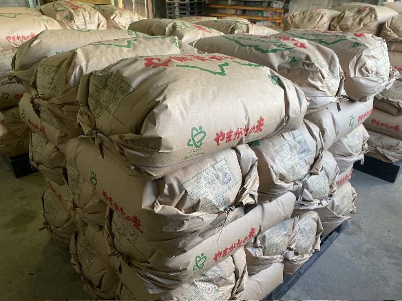 棚田米の出来栄え A 等級検査結果は15年連続の1等米!!