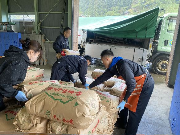 棚田米の出来栄え A 等級検査結果は15年連続の1等米!!